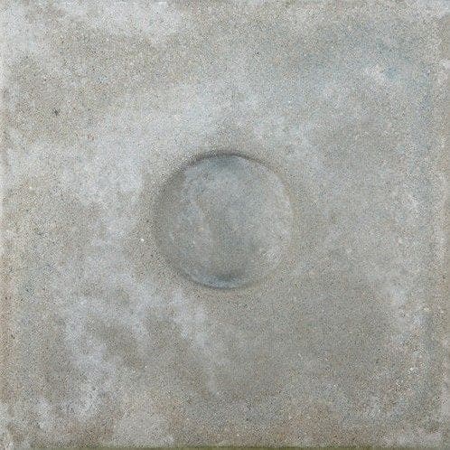 Knikkertegel 30x30x6cm Grijs